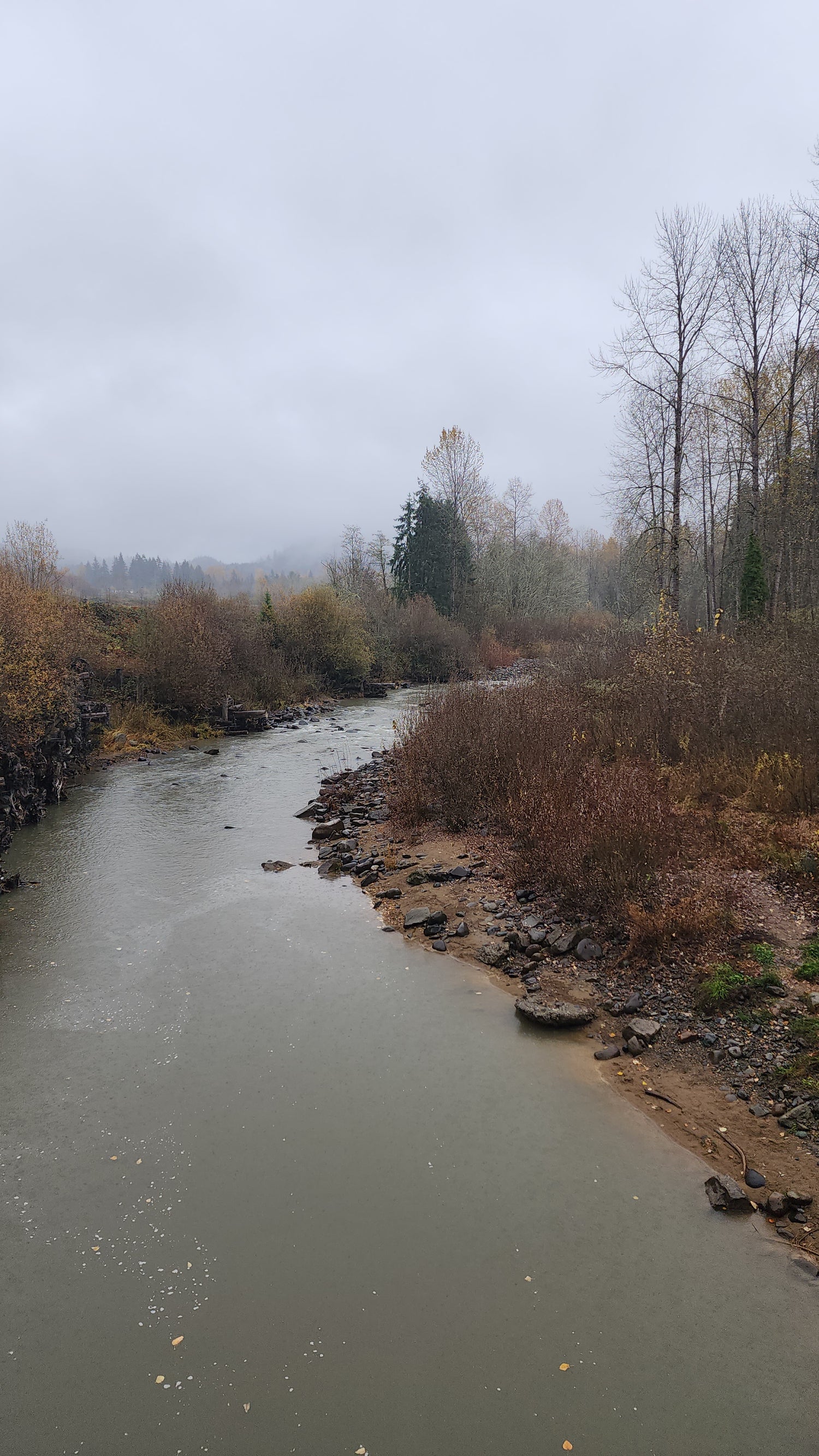 View Of The Mashel River Near Home Village Of Nisqually People